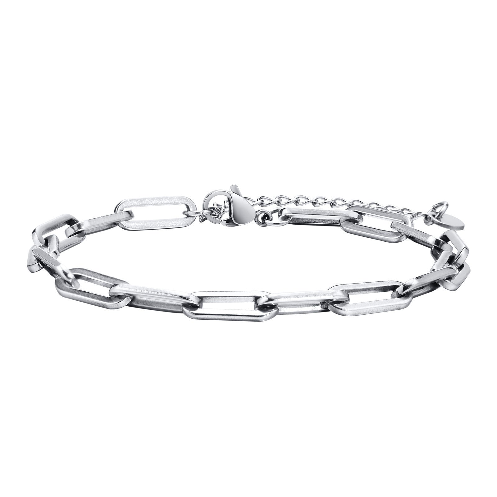 Fashion Square Buckle Thick Simple Bracelet
