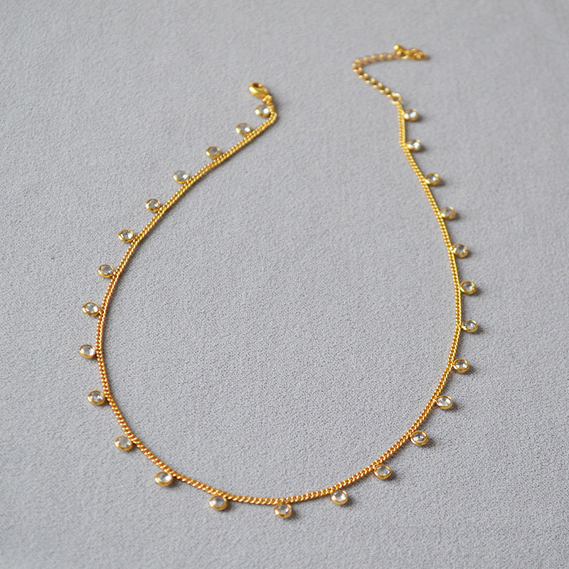 Short Necklace Collarbone Chain Woman