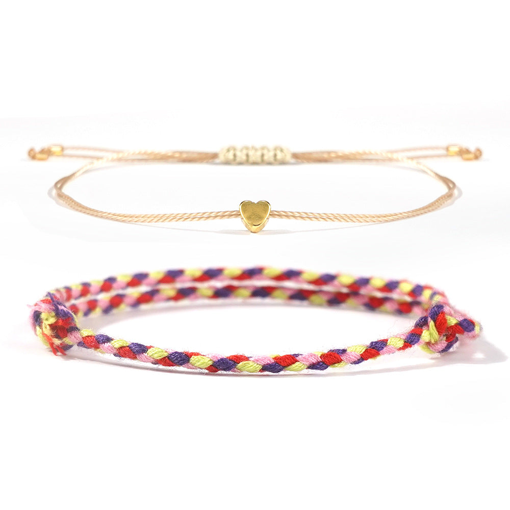 Bracelet Fashion Suit Cotton String Woven