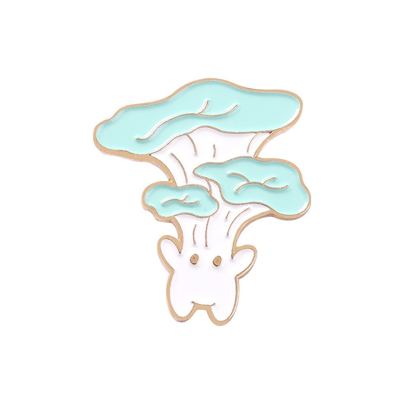 Brooch Snack Sweet Mushroom Ornament