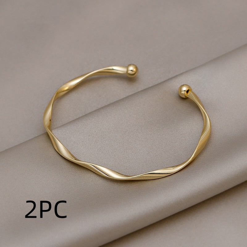 Ins Tide Twisted Simple Fashion Bracelet