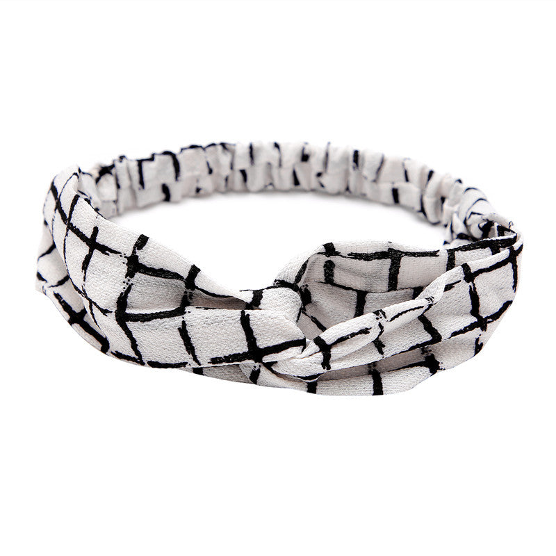 Women's Polka Dot Printed Bohemian Sweet Simple Hair Band