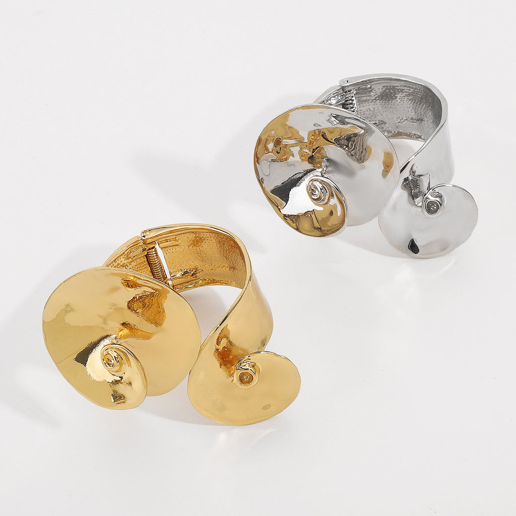 Brazalete abierto de resorte para mujer