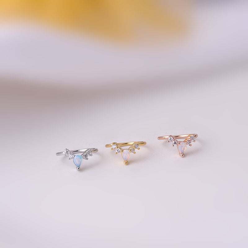 Anillos de nariz de circonita de colores en Europa y América