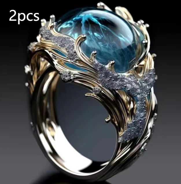 HAILANG Harz Mode Diamant Damenring