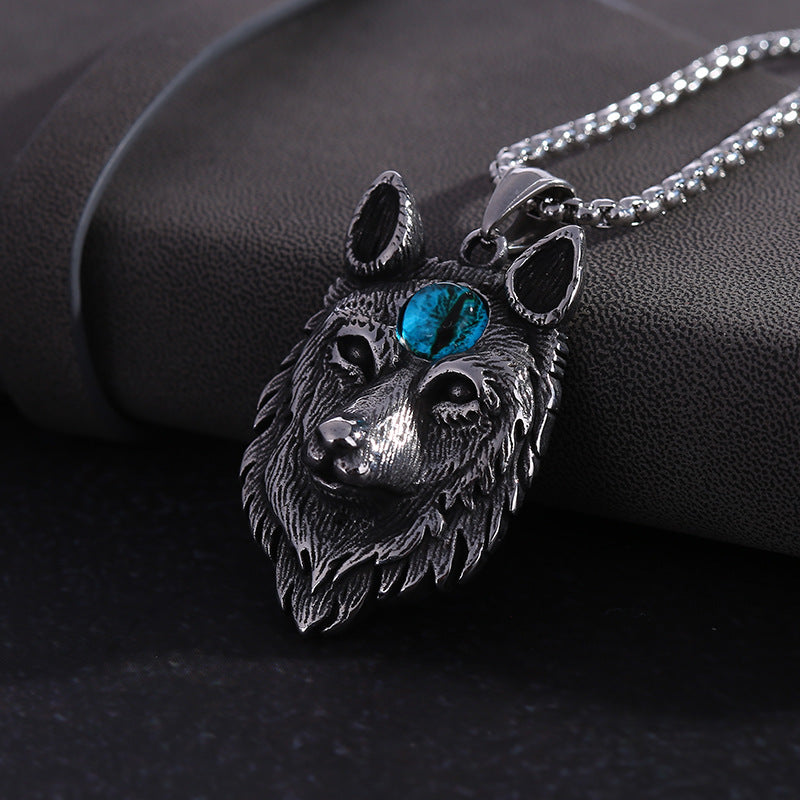 Halskette Hochwertige Metall Anhänger Herren Rock Party Punk Schmuck