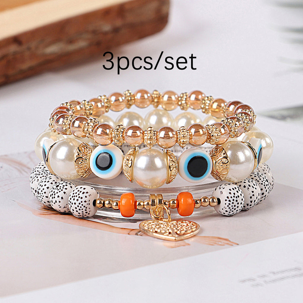 Pulsera con colgante Árbol de la Vida Ojo Bohemio