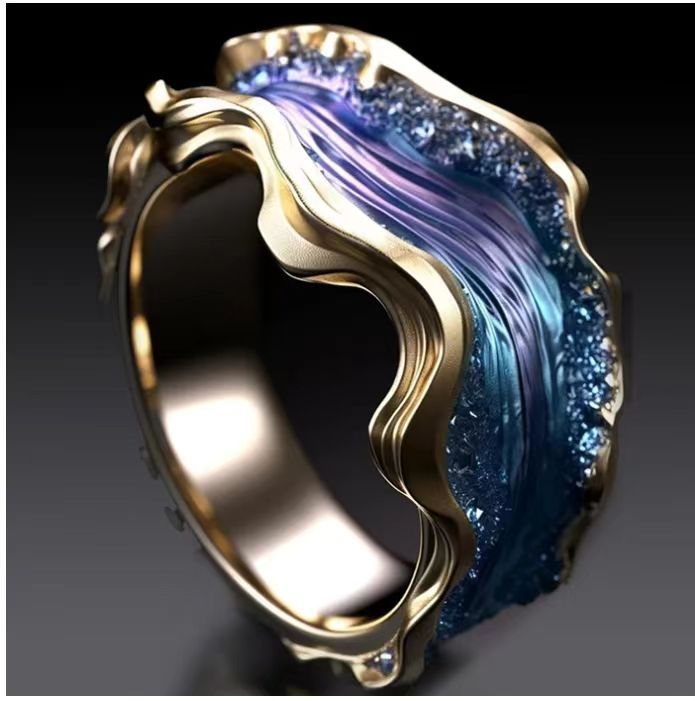 HAILANG Harz Mode Diamant Damenring