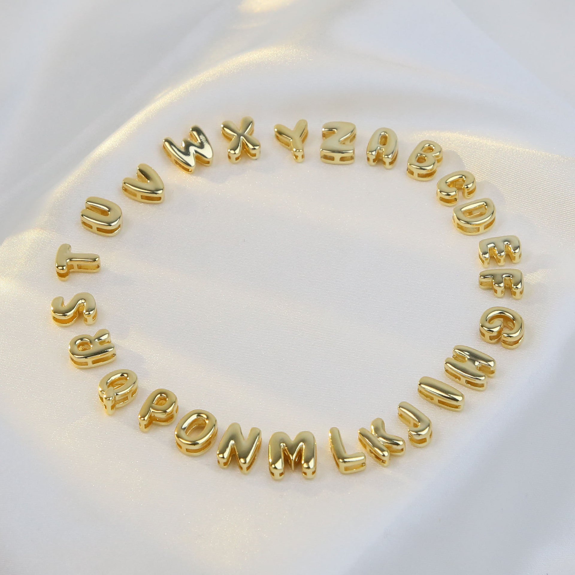 English Letter Pendant Necklace