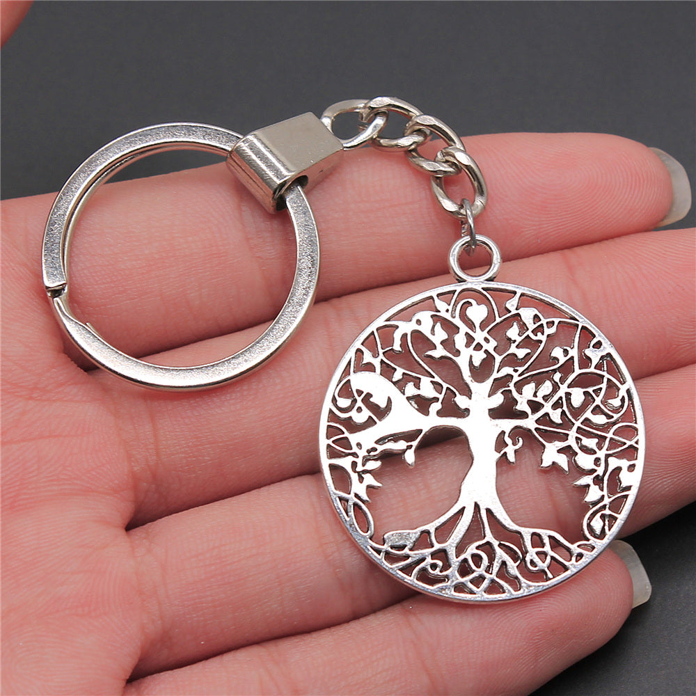 Llavero Modelado Árbol de la Vida de Moda para el Hogar