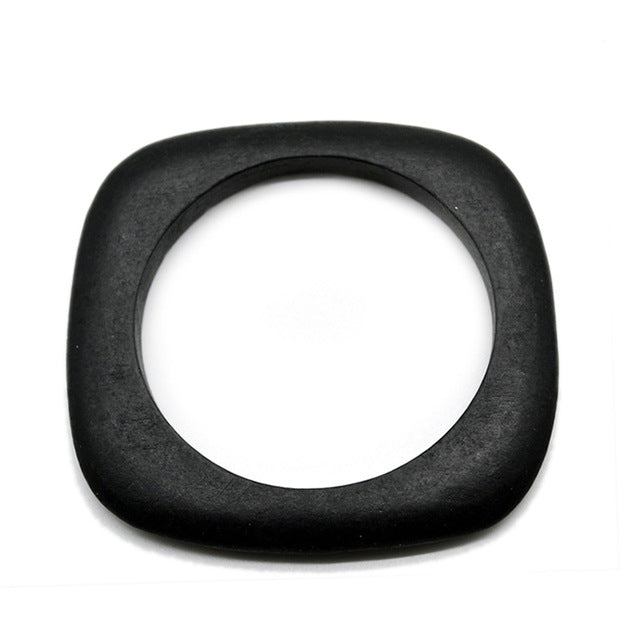 Pulsera Cuadrada de Madera Nueva Estilo Retro Artístico