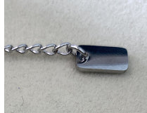 Pulsera de hombre todo en uno sencilla de nicho de cadena tipo box de acero inoxidable