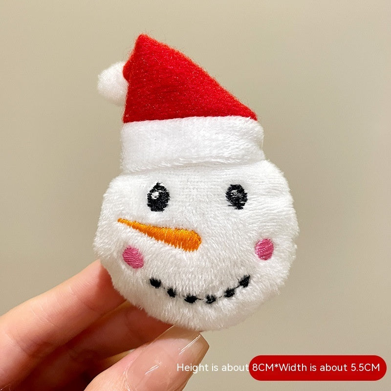 Cartoon Niedlicher Weihnachtsmann Brosche Weihnachts-Festival-Accessoires