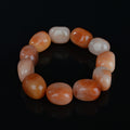Pulsera de Guijarro de Jade Gobi Natural