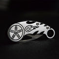 Mini Cuchillo Portátil de Exterior con Colgante de Llavero