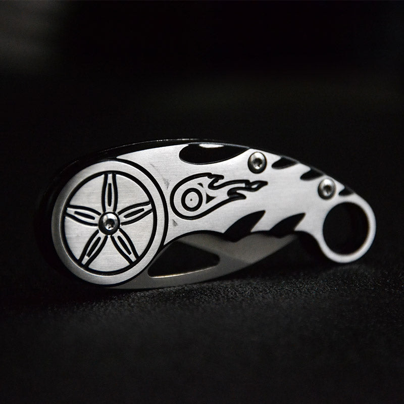 Mini Cuchillo Portátil de Exterior con Colgante de Llavero