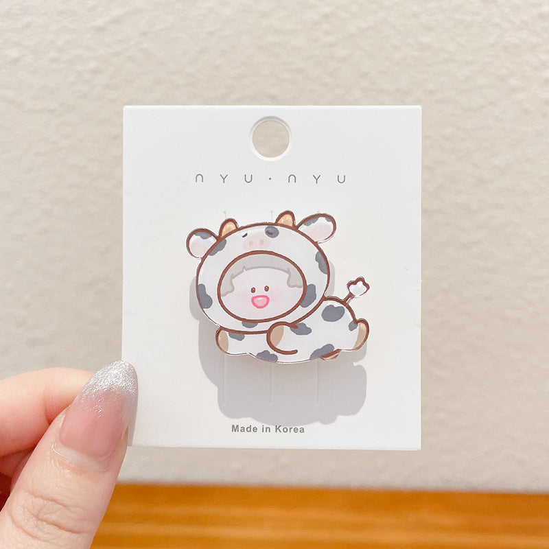 Women's Fashionable Simple And Cute Cartoon Brooch