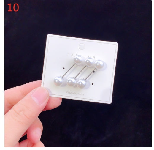Broche, imperdible, peto, abertura en la cintura, broche de perlas, ropa fija