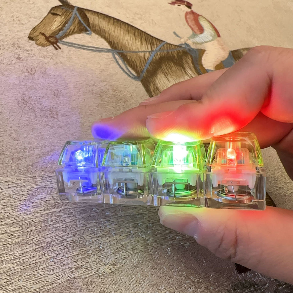 Decompression PC4 Key Mechanical Keyboard Keychain Decompression Vent Toy