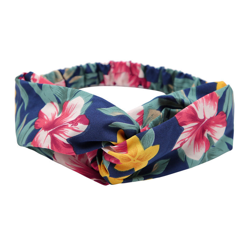 Women's Polka Dot Printed Bohemian Sweet Simple Hair Band