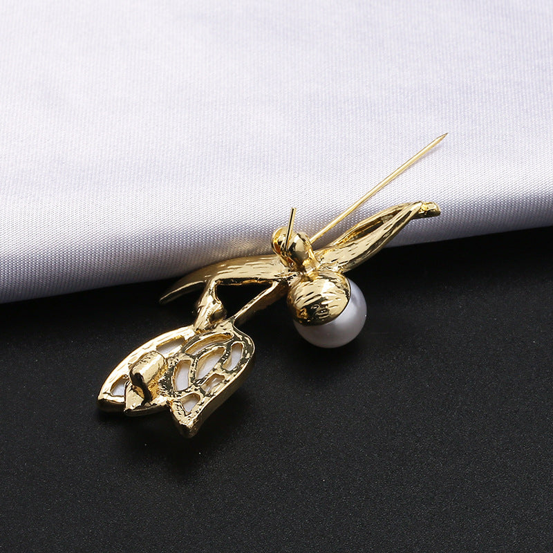 Accesorios Decorativos de Corsage para Ropa con Flores y Lazos