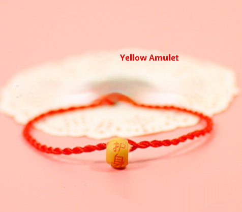 Rotes Seilarmband Kleiner Schmuck