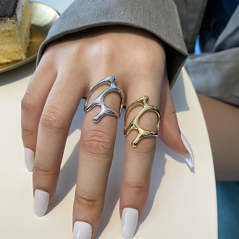 Anillo de moda para mujer, estilo europeo y americano