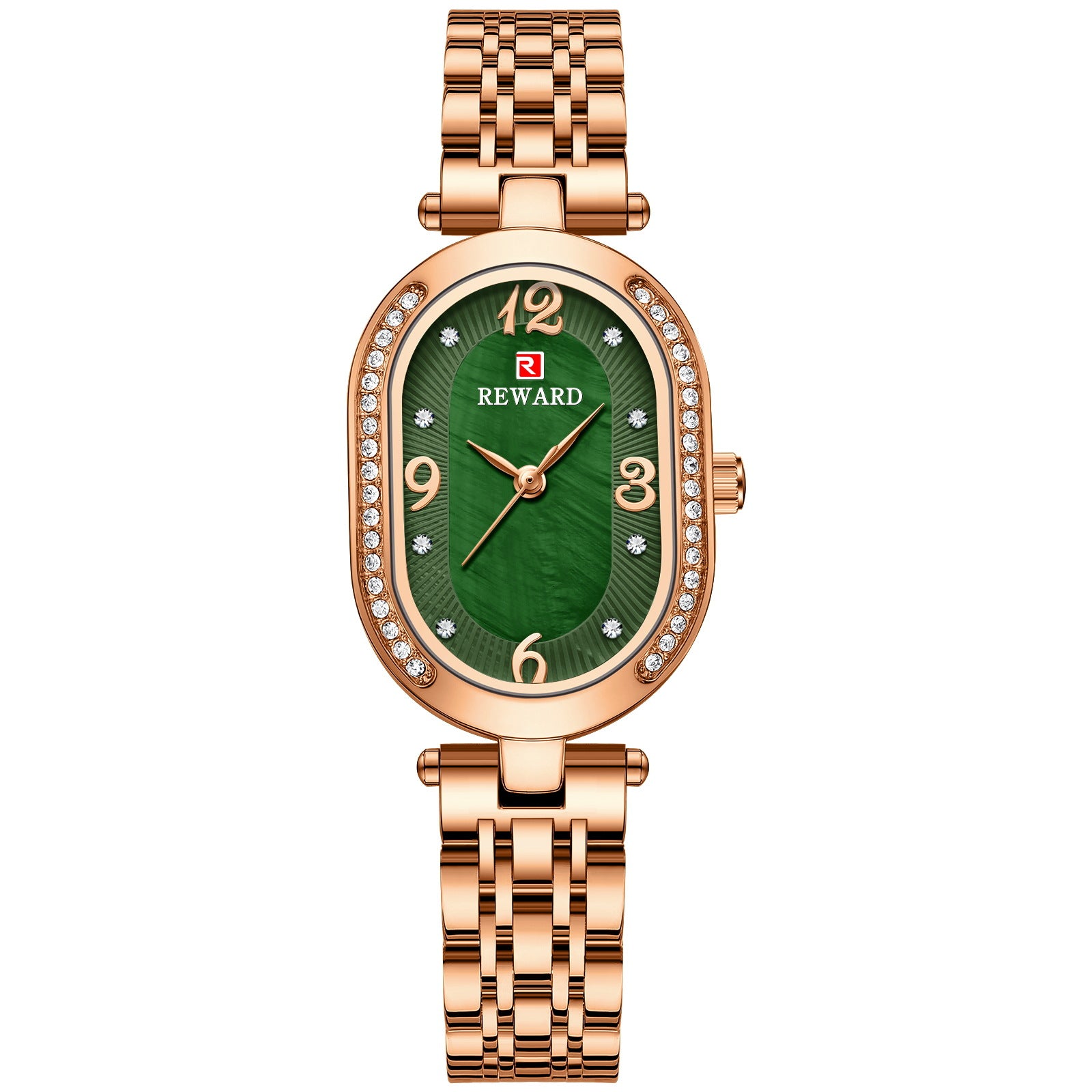 Reloj de señora elegante con diamantes