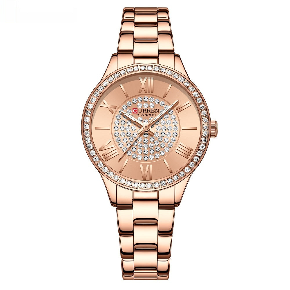Reloj informal de cuarzo para mujer
