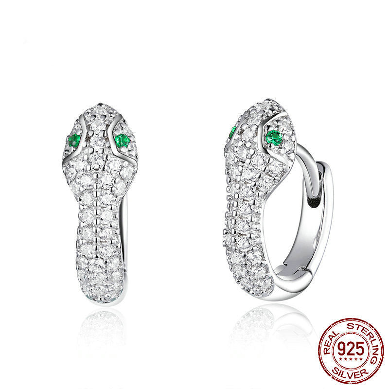 Geistesschlange Sterling Silber Schmuckset