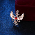 Broche Águila Corona Traje para Hombre