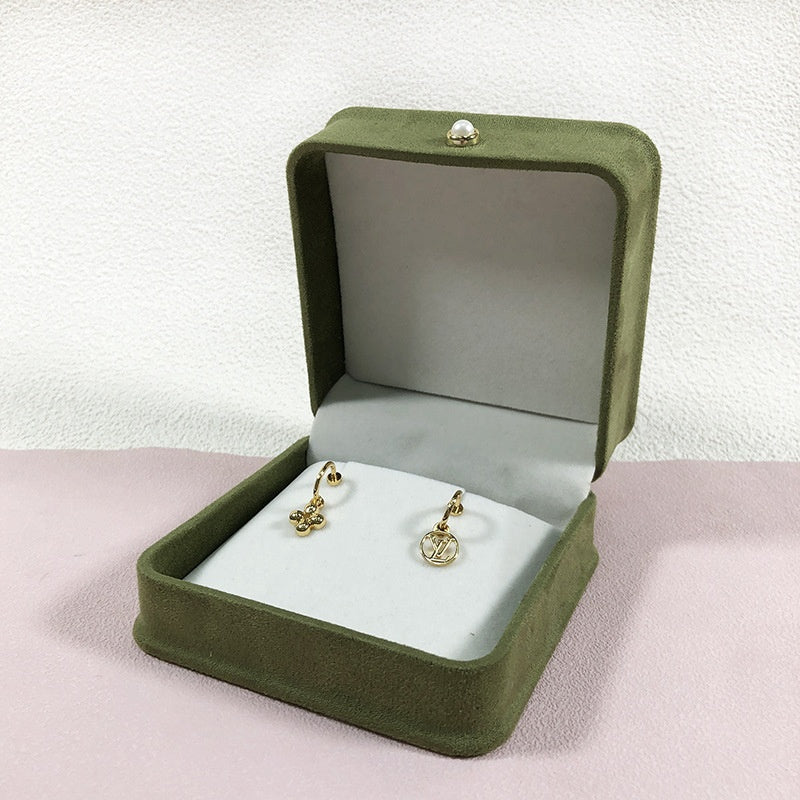 Mode Flanell Taillenschnalle Schmuckkästchen Perlenschnalle