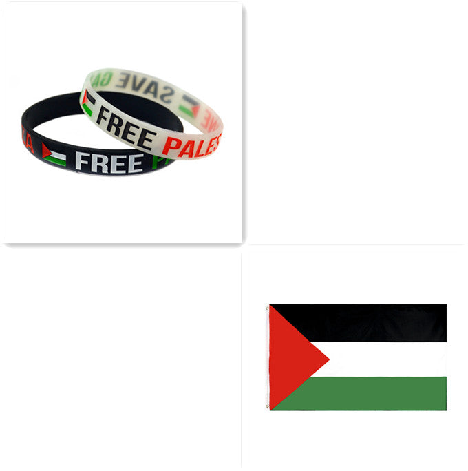 Palästina Flagge Silikonarmband Palästina Armband Gaza Gaza Palästina Armband