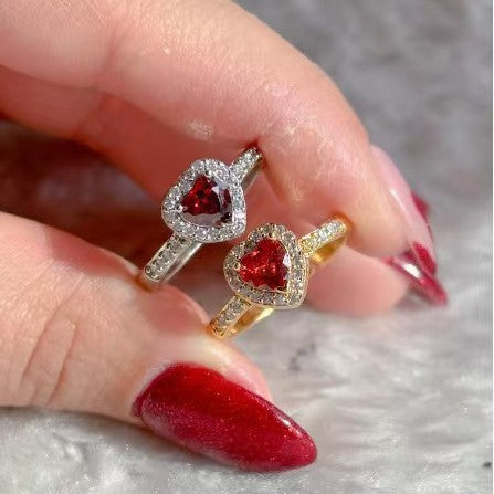 New One-stroke Couple Ring Bracelet Suit
