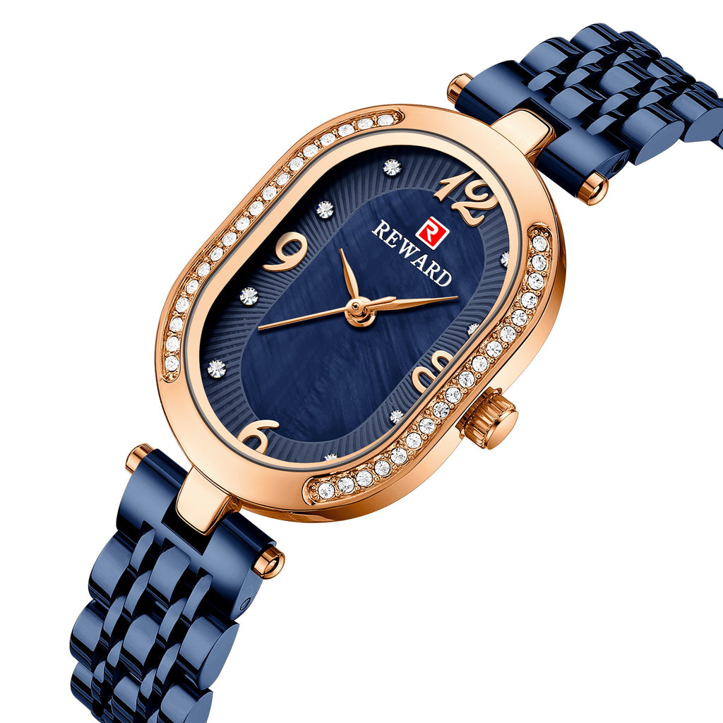 Reloj de señora elegante con diamantes