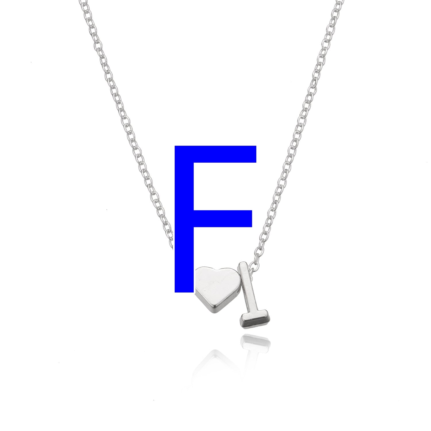 Fashion Exquisite Initial Gold And Silver Clavicle Chain