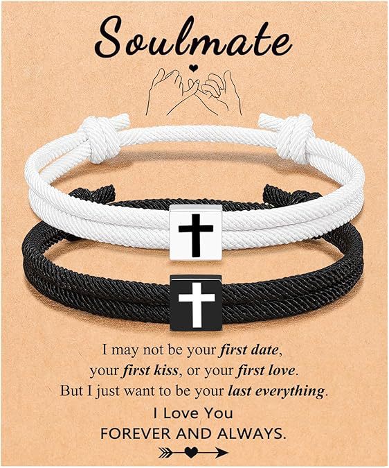 Simple Fashion Cross Milan Rope Braided Bracelet