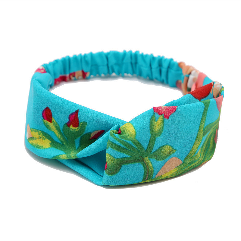 Women's Polka Dot Printed Bohemian Sweet Simple Hair Band