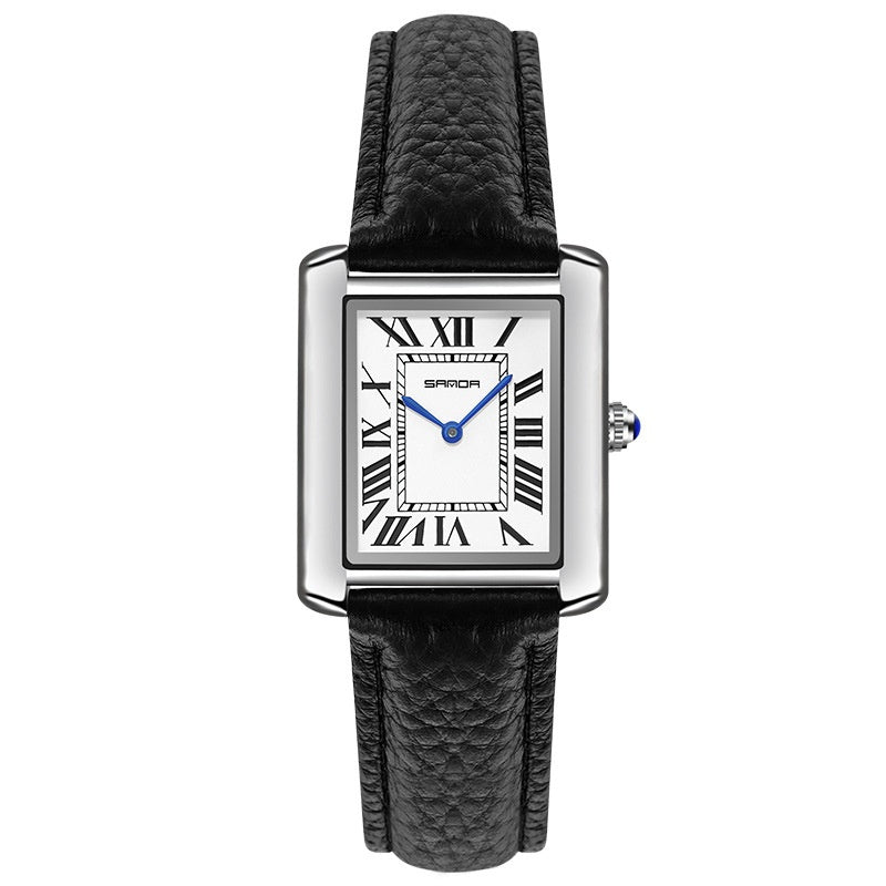 Römisches Zahlenpaar Mode Wasserdichte Uhr