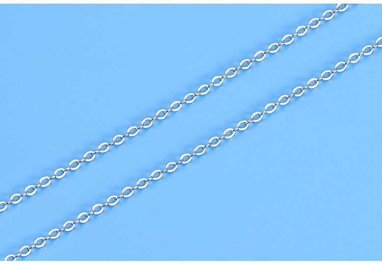 Herzförmige Schleife Zirkon-Anhänger Schlüsselbeinkette Schmuck Halskette