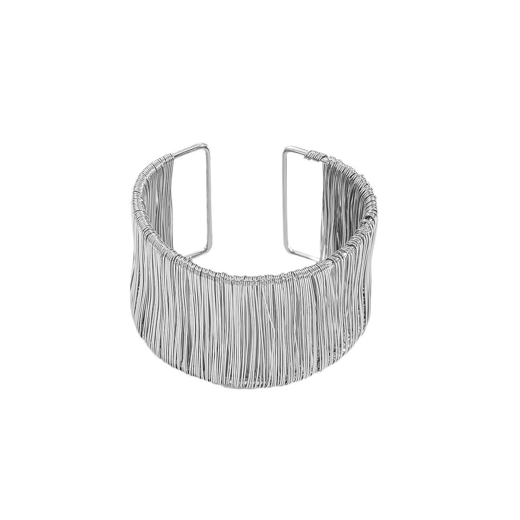 Fashion Alloy Brushed Bracelet Irregular