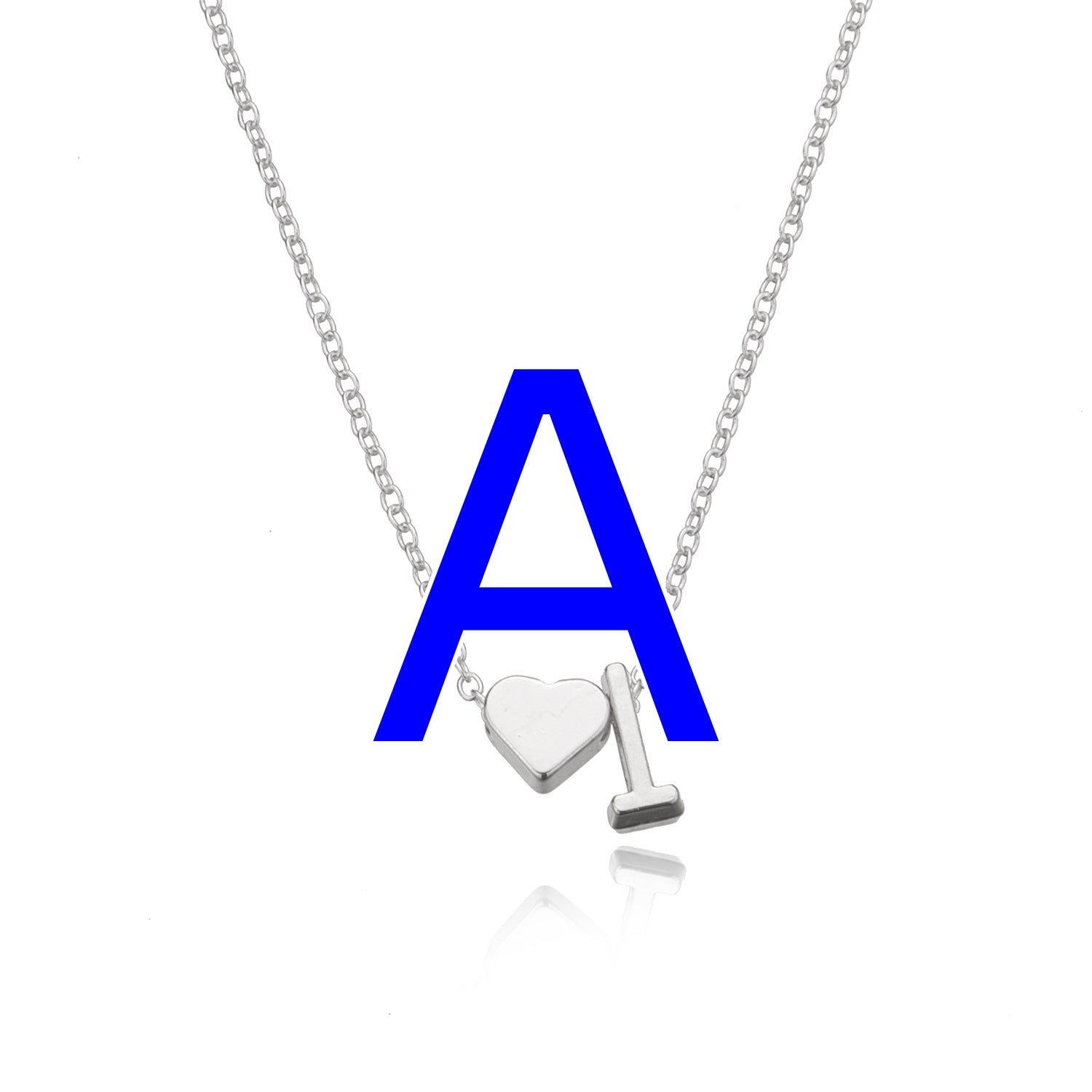 Fashion Exquisite Initial Gold And Silver Clavicle Chain