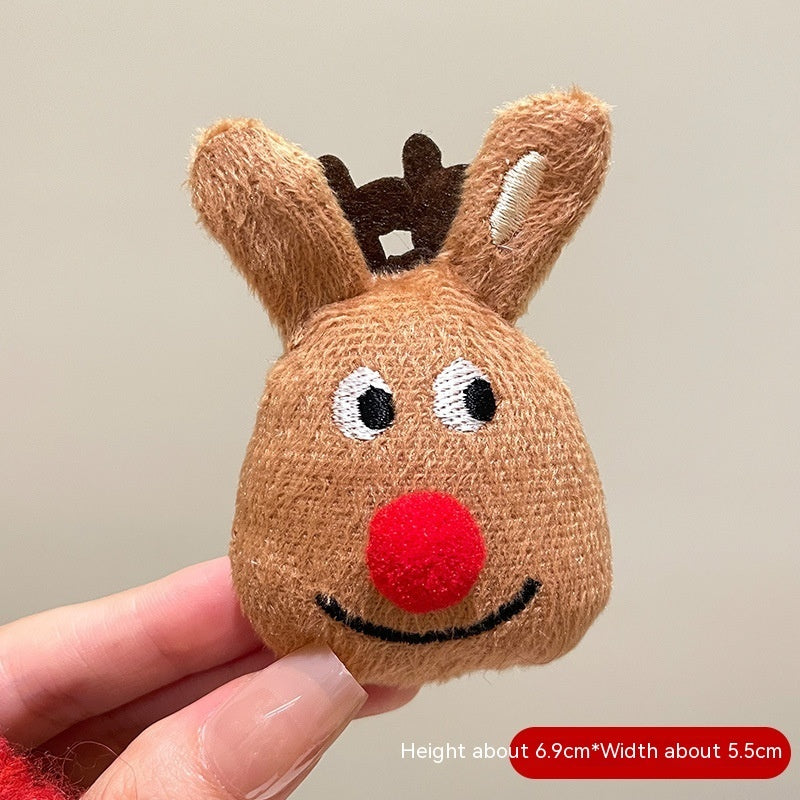 Cartoon Niedlicher Weihnachtsmann Brosche Weihnachts-Festival-Accessoires