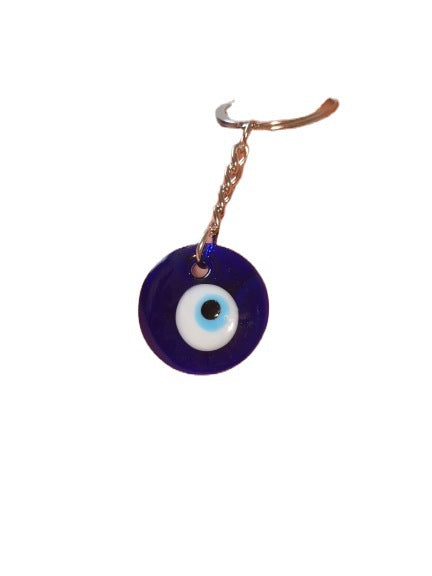 Colgante de ojo azul de cristal turco de estilo retro y creativo