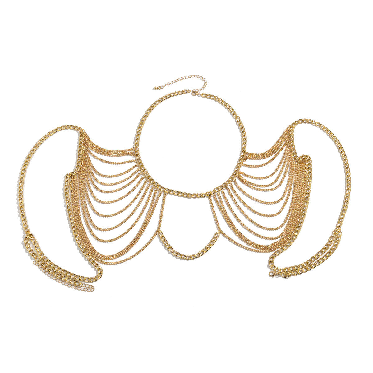 Cadena con borlas para el cuerpo, para mujer