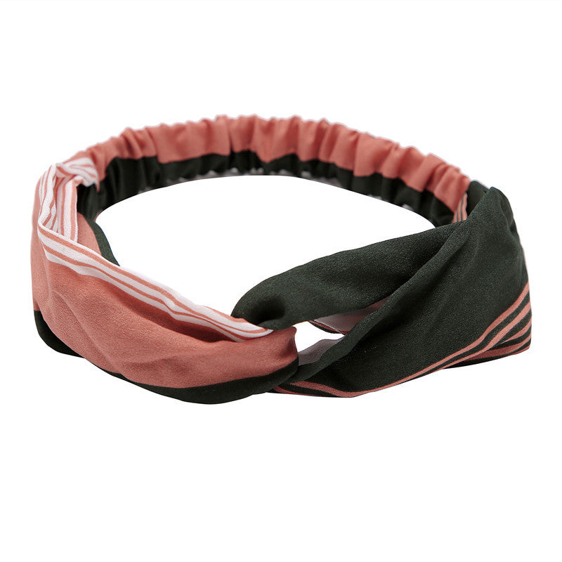 Women's Polka Dot Printed Bohemian Sweet Simple Hair Band
