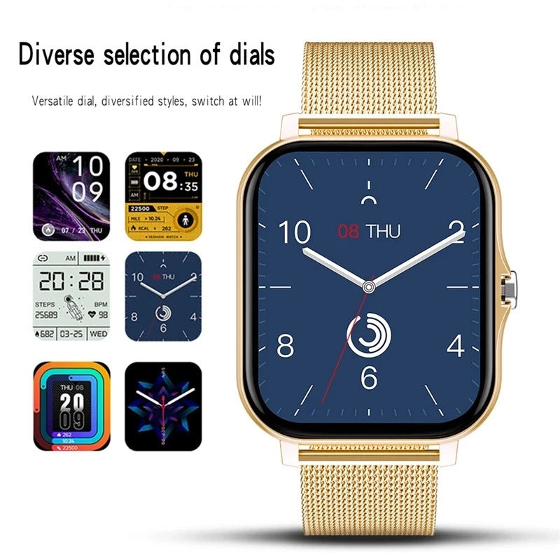 Smartwatch deportivo con carga magnética