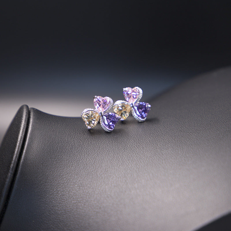 Clover Zirkon-Diamant-Schmuckset für Damen