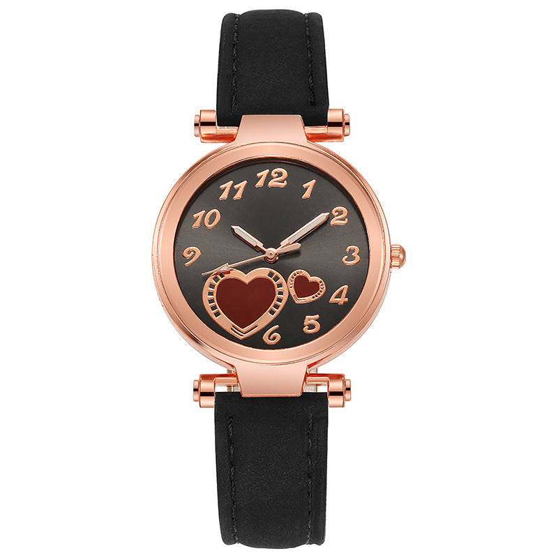 Reloj Retro Love para Mujer con Diseño Sencillo y Original