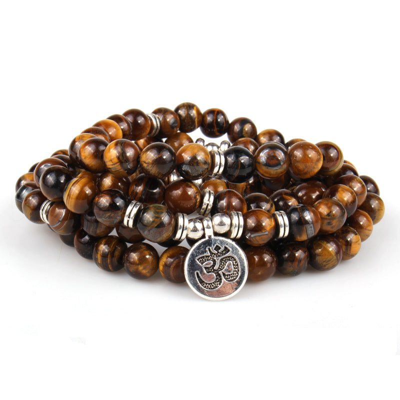 New Natural Pallisandro Classico Bracelet 108 Lotus Pendant Bracelets